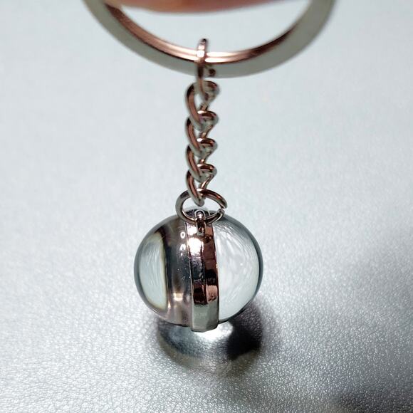 Creative Galaxy Zodiac Double-Sided Glass Orb Keychain - Picture 6 of 8